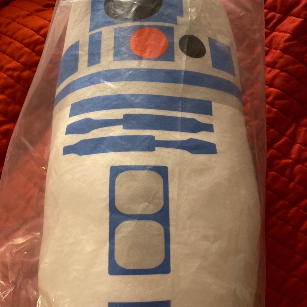 SOLD!  SOLD!  Star Wars R2-D2 Roll Plush/Pillow New!